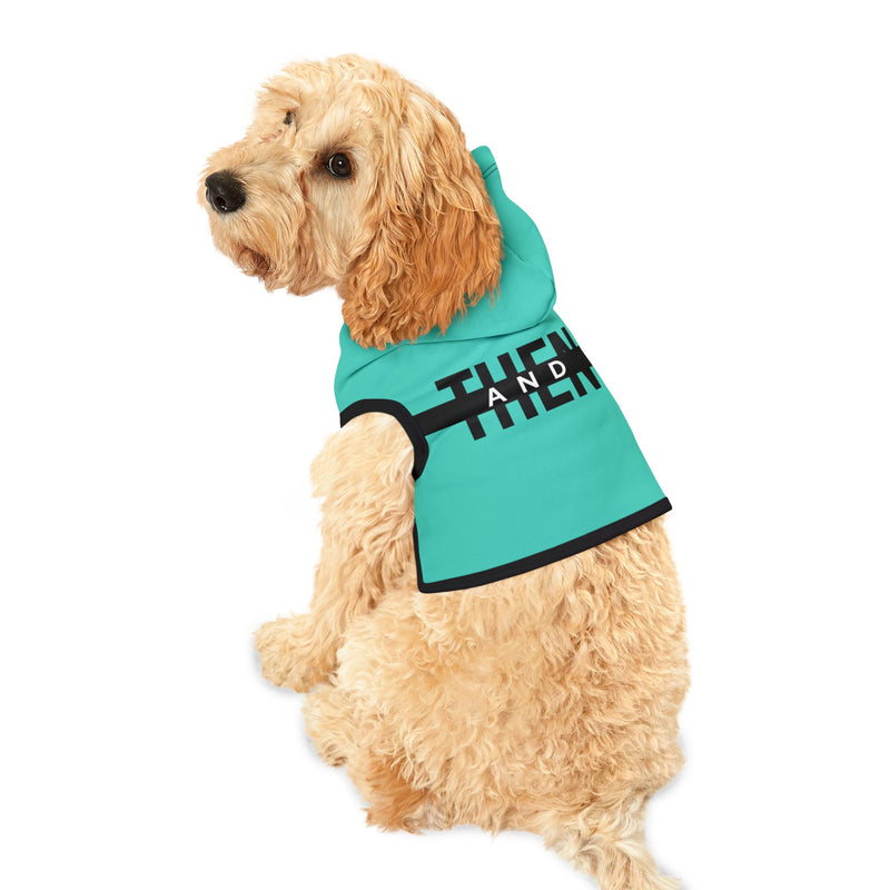 IJTT Pet Hoodie: AT Strike Black | Teal