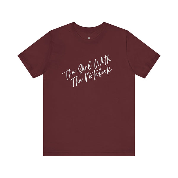 TGWTN Unisex T-Shirt: White | Maroon