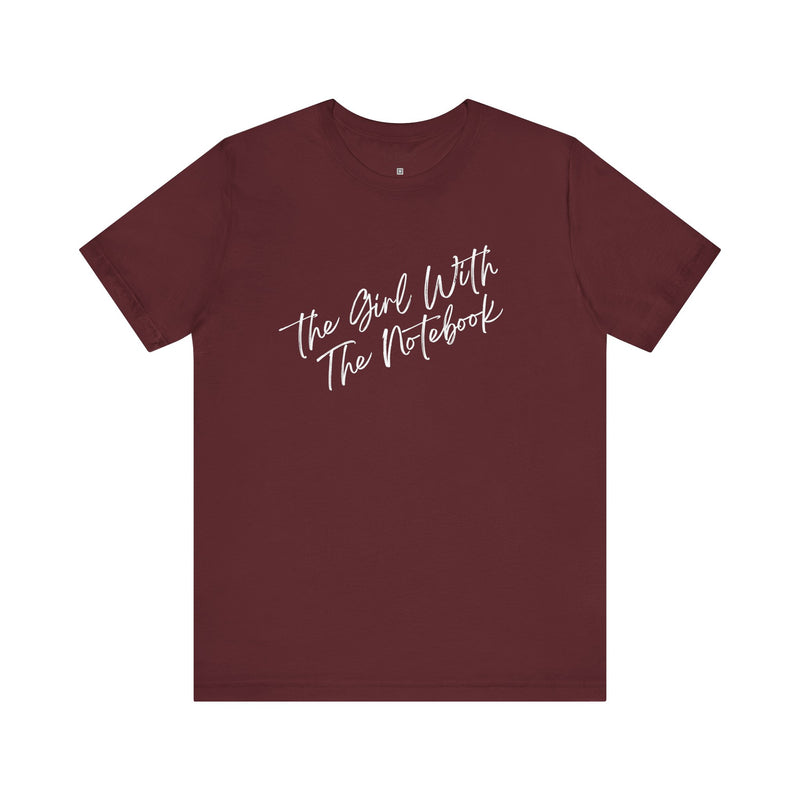 TGWTN Unisex T-Shirt: White | Maroon