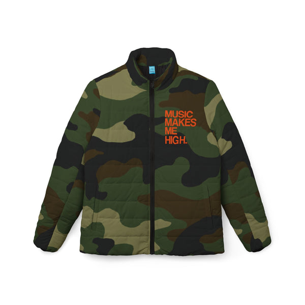 Copy of MMMH Women’s Puffer Jacket: Camo | Orange