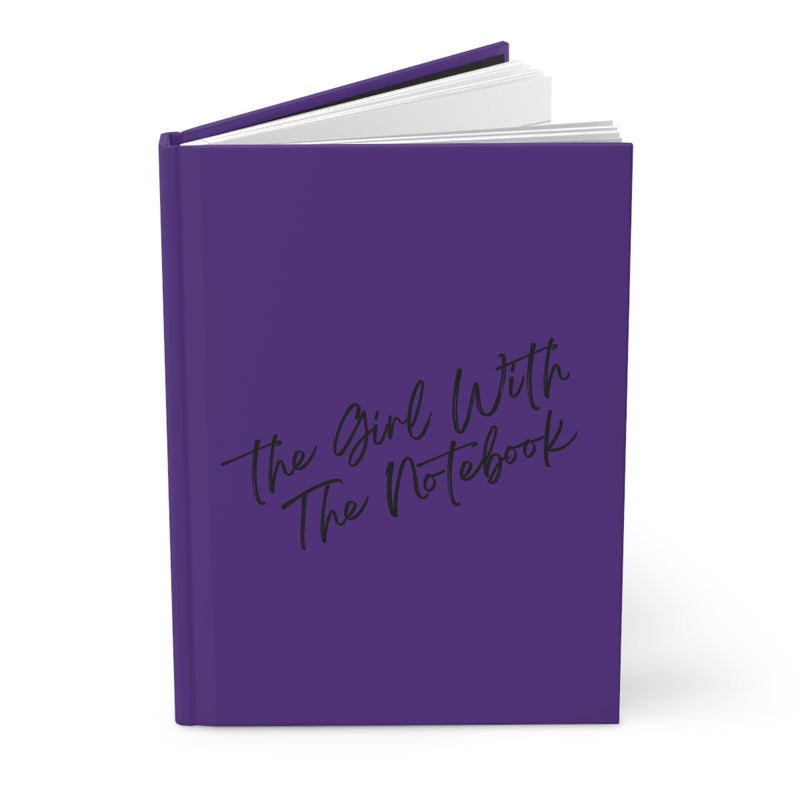 TGWTN Hardcover Journal: Black | Purple