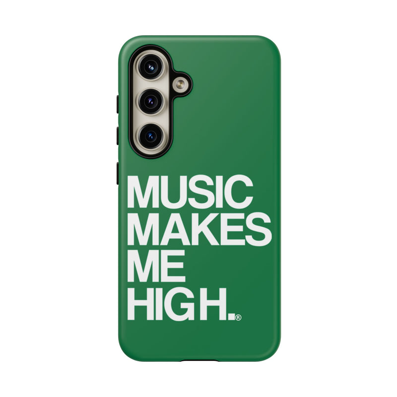 MMMH Classic Phone Case: Dark Green | White