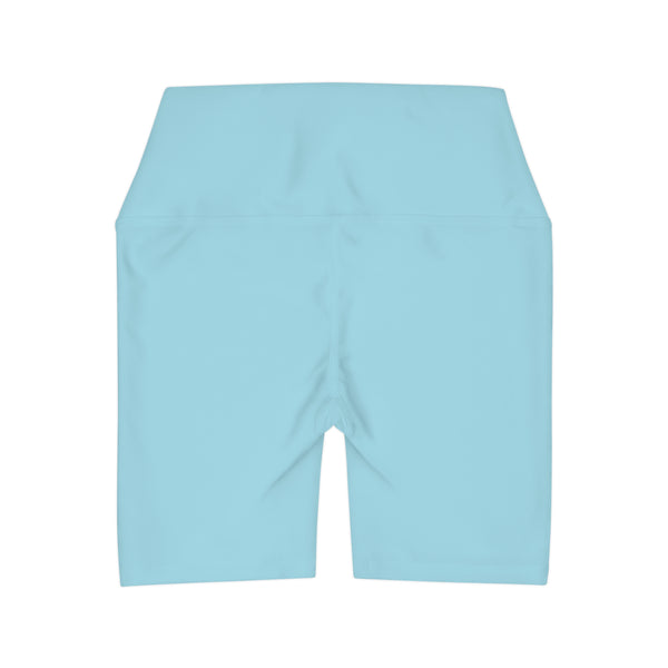 MMMH Yoga Shorts: Light Turquoise | Turquoise