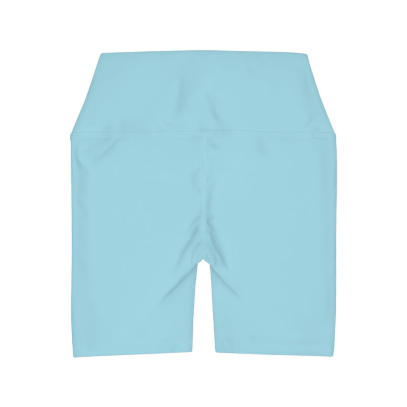 MMMH Yoga Shorts: Light Turquoise | Turquoise