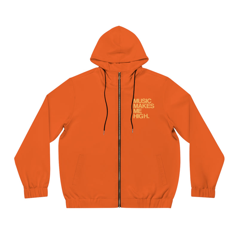 MMMH Unisex Zip Hoodie: Orange | Light Orange