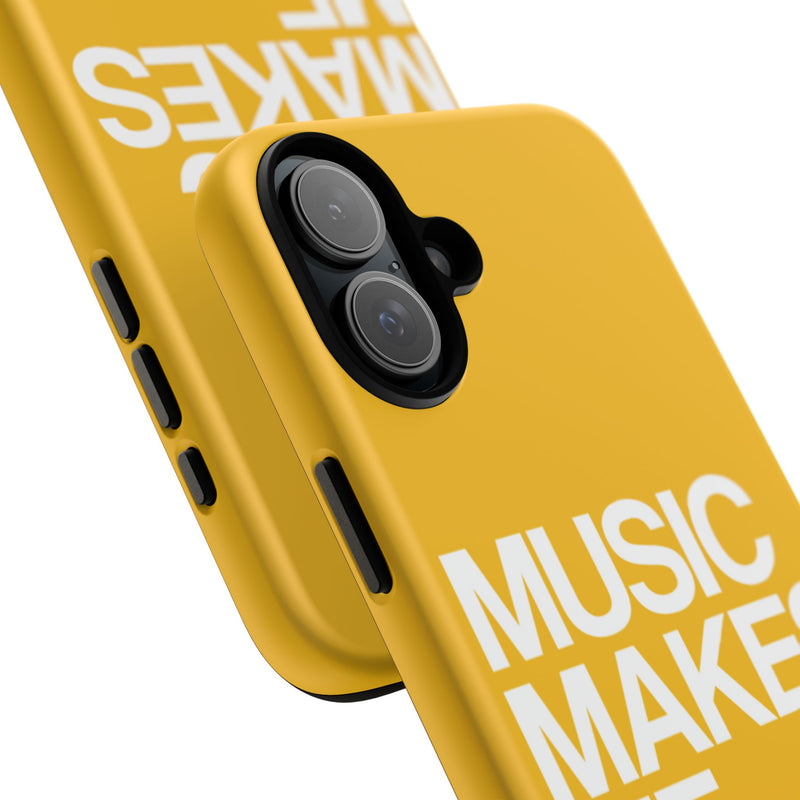 MMMH Classic Phone Case: Yellow | White