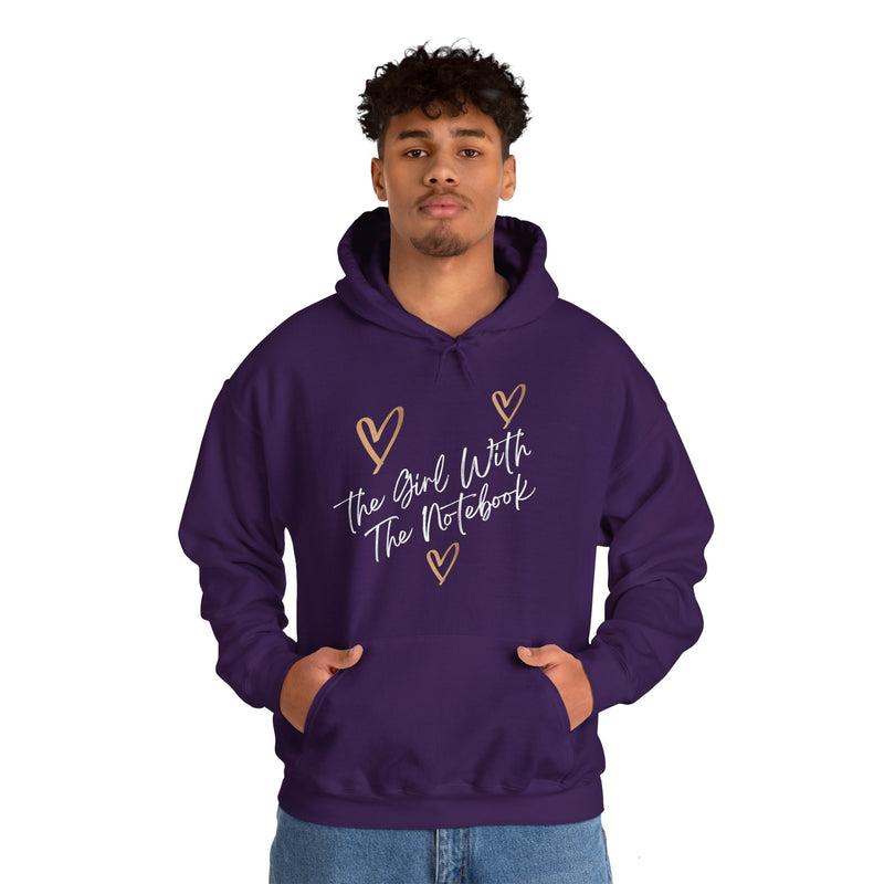 TGWTN Unisex Hoodie: Brown/White | Purple