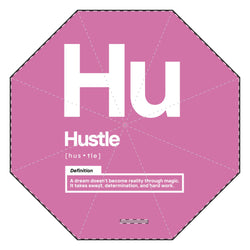 NOVL Umbrella: Hustle White | Light Pink