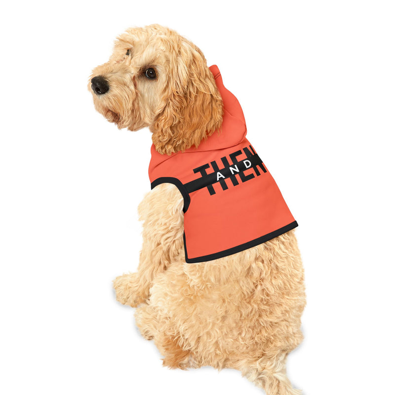 IJTT Pet Hoodie: AT Strike Black | Coral