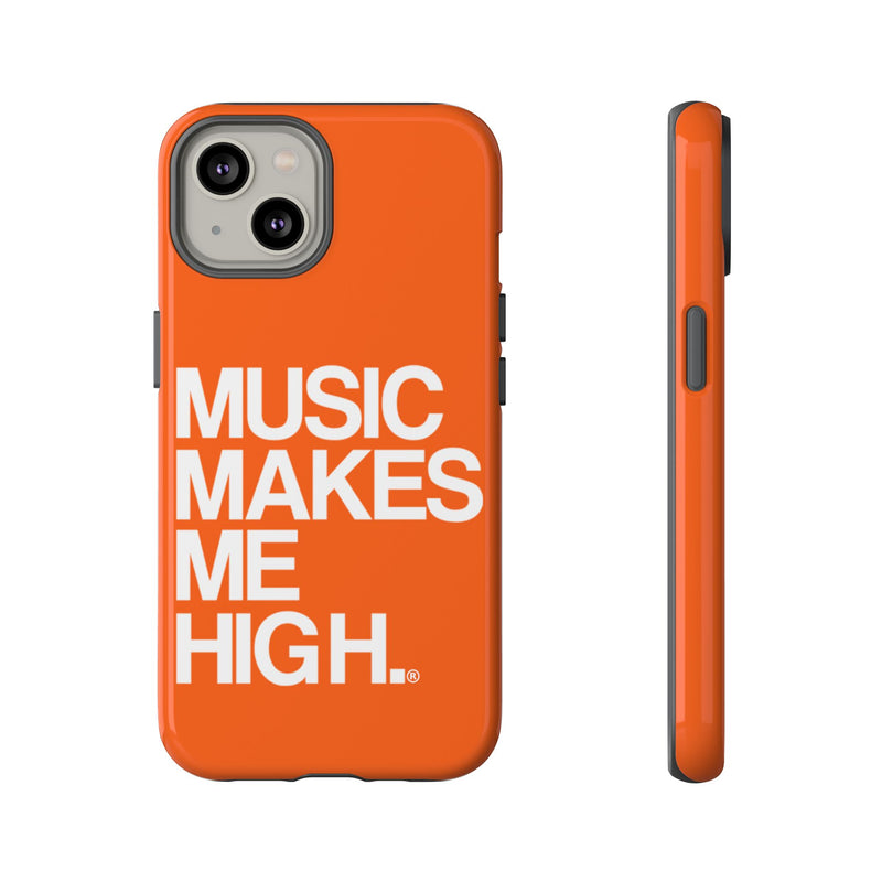 MMMH Classic Phone Case: Orange | White