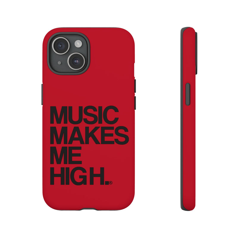 MMMH Classic Phone Case: Dark Red | Black