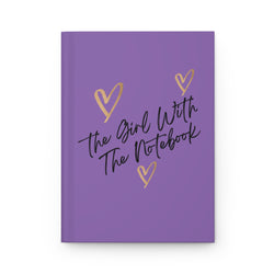 TGWTN Hardcover Journal: Brown/Black | Light Purple