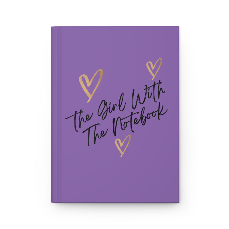 TGWTN Hardcover Journal: Brown/Black | Light Purple