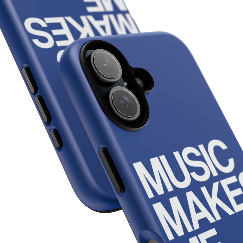 MMMH Classic Phone Case: Dark Blue | White