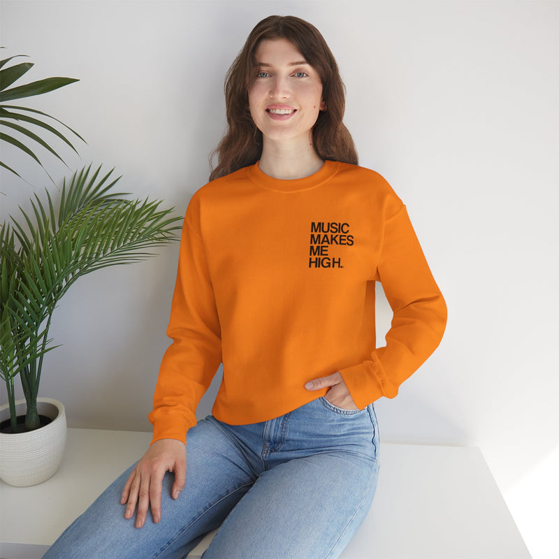 MMMH Unisex Sweatshirt: Safety Orange | Black Lettering