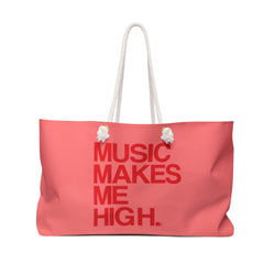 MMMH Weekender Bag (Rope Handle): Light Red | Red