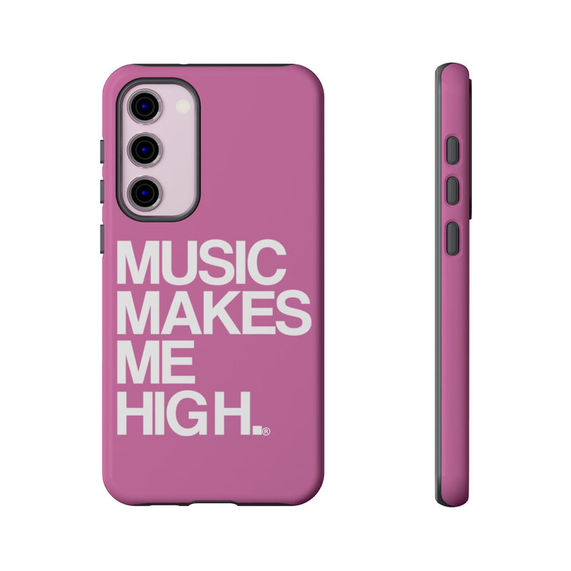 MMMH Classic Phone Case: Light Pink | White