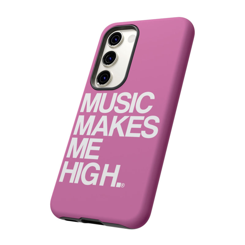 MMMH Classic Phone Case: Light Pink | White