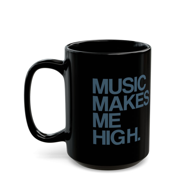 MMMH Black Mug: Indigo Blue