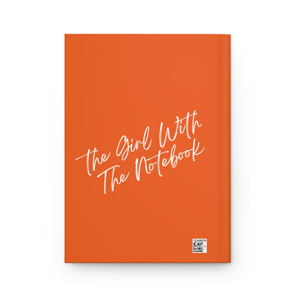 TGWTN Hardcover Journal: White | Orange