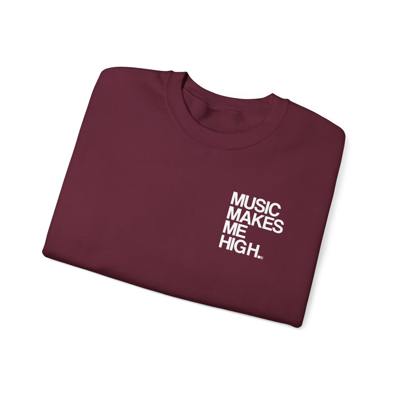 MMMH Unisex Sweatshirt: Maroon | White Lettering