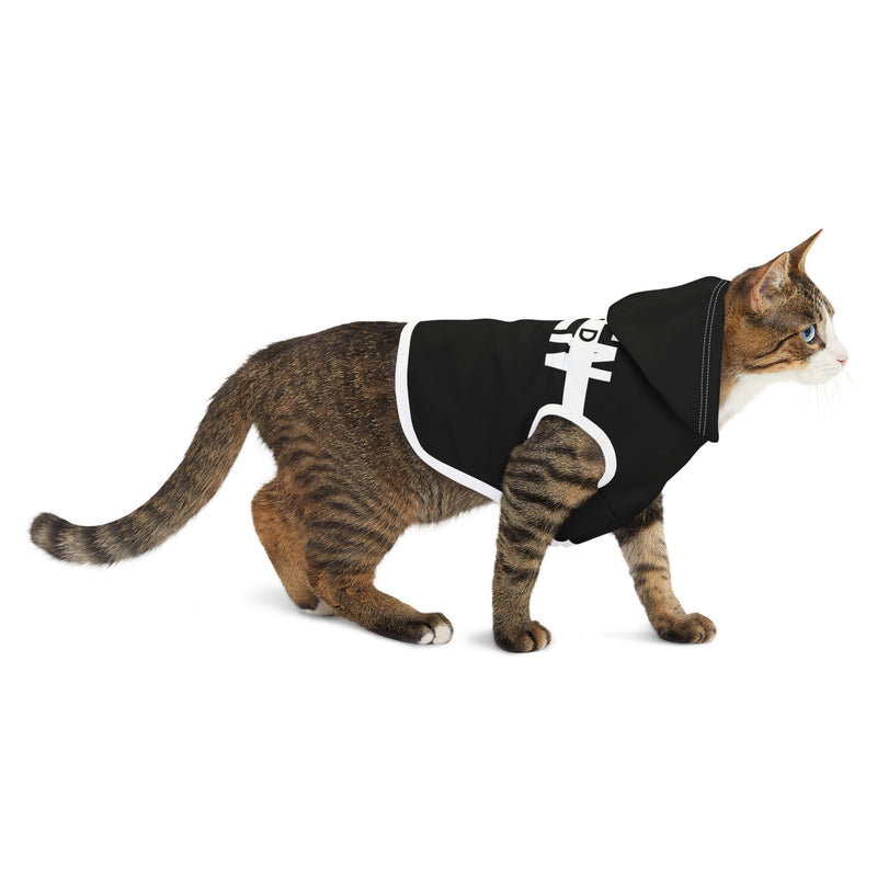 IJTT Pet Hoodie: AT Strike White | Black