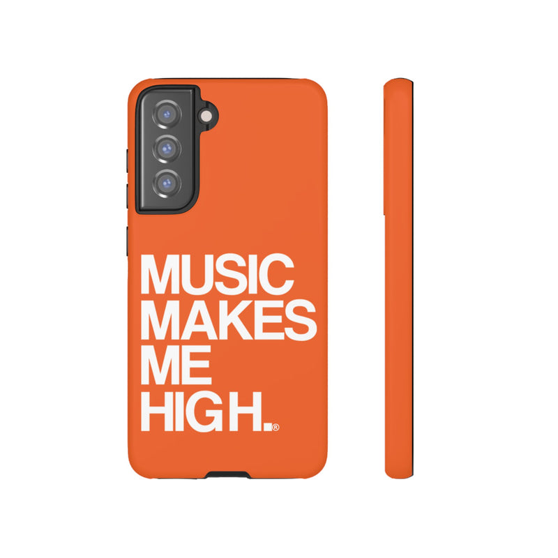 MMMH Classic Phone Case: Orange | White