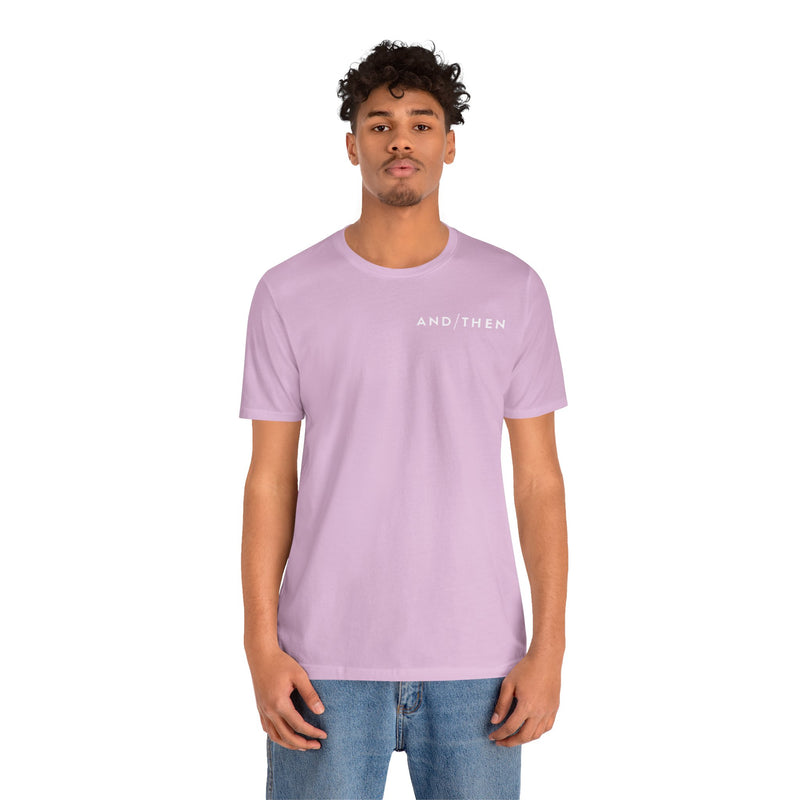 IJTT Unisex T-Shirt: AT Slash White | Lilac