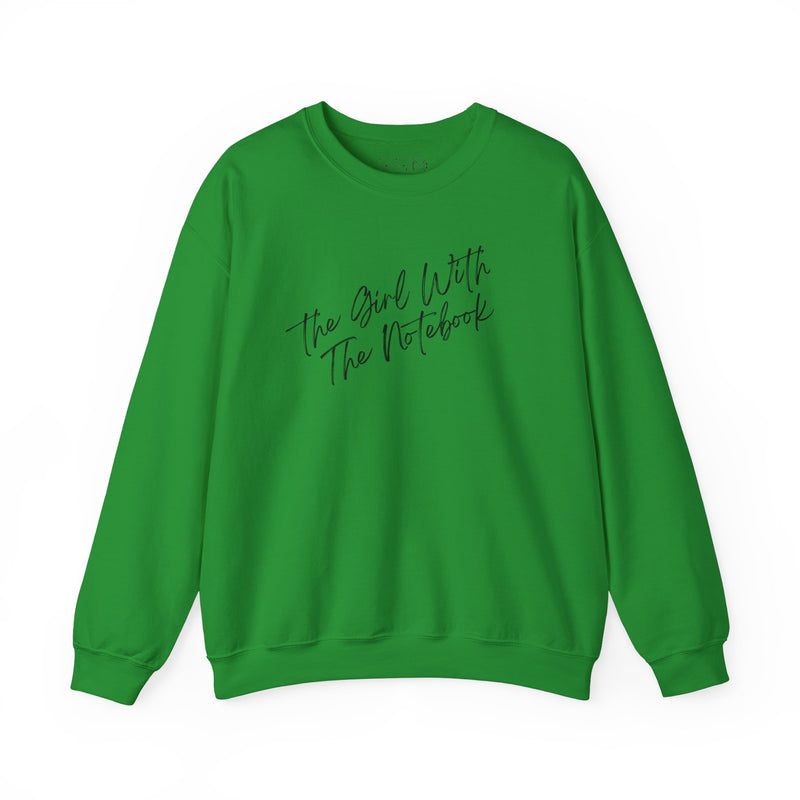 TGWTN Unisex Sweatshirt: Black | Irish Green