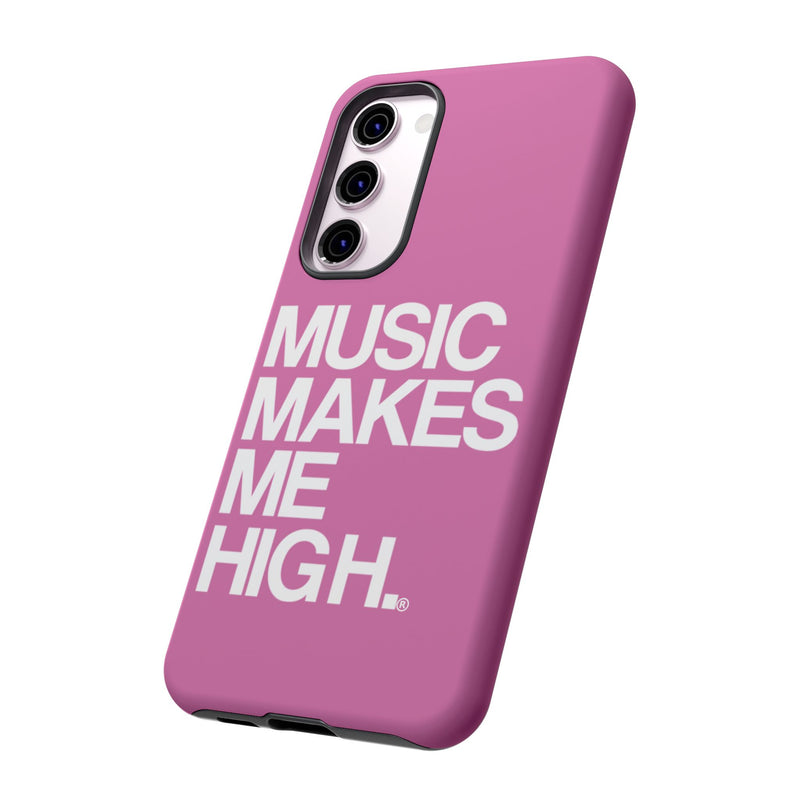 MMMH Classic Phone Case: Light Pink | White