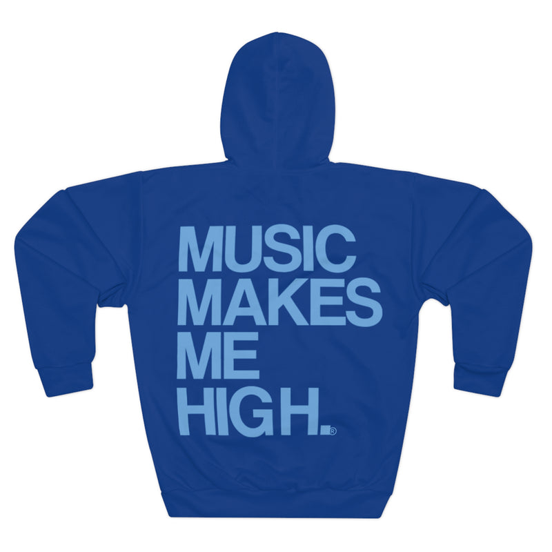 MMMH Unisex Hoodie: Dark Blue | Light Blue