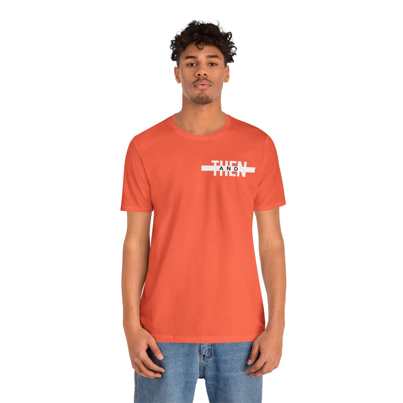 IJTT Unisex T-Shirt: AT Strike White | Coral