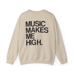 MMMH Unisex Sweatshirt: Sand | Black Lettering