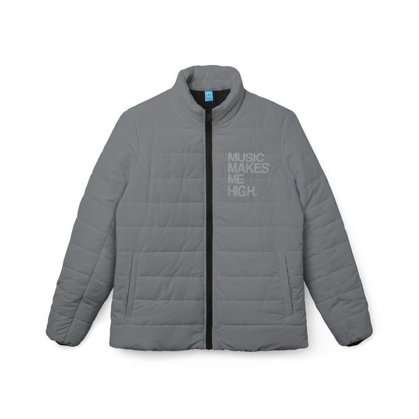 MMMH Women’s Puffer Jacket: Grey | Light Grey