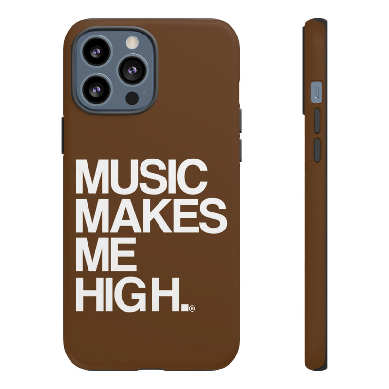 MMMH Classic Phone Case: Brown | White