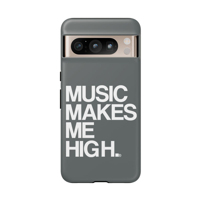 MMMH Classic Phone Case: Dark Grey | White