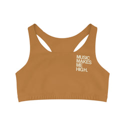 MMMH Sports Bra: Light Brown | Beige