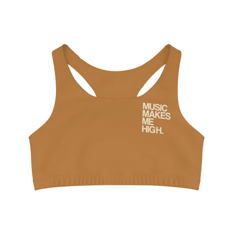 MMMH Sports Bra: Light Brown | Beige