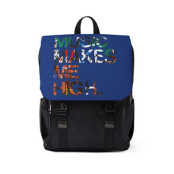 MMMH Backpack: Dark Blue | Graffiti