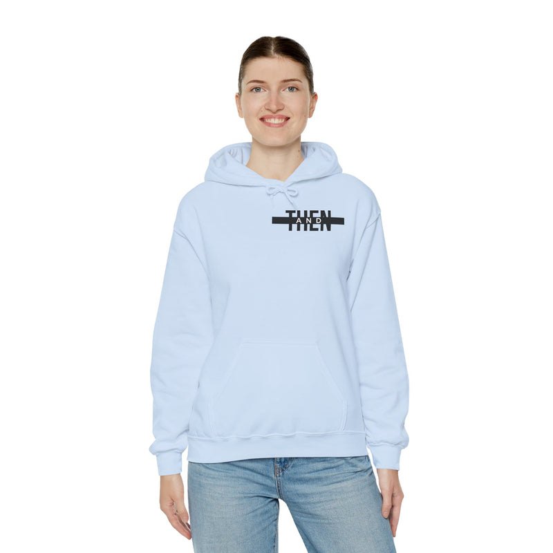 IJTT Unisex Hoodie: AT Strike Black | Light Blue