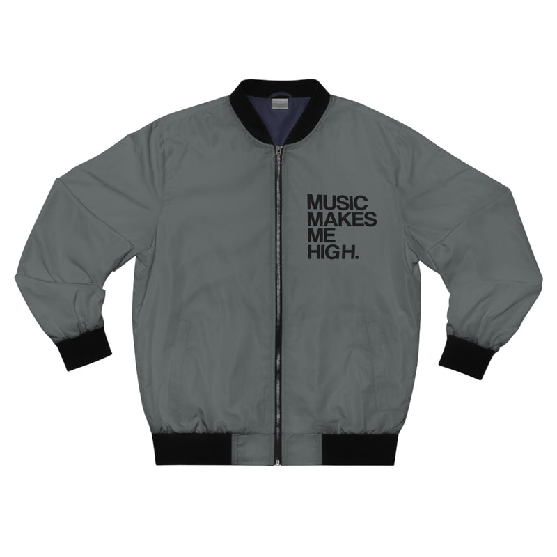 MMMH Bomber Jacket: Dark Grey | Black Lettering