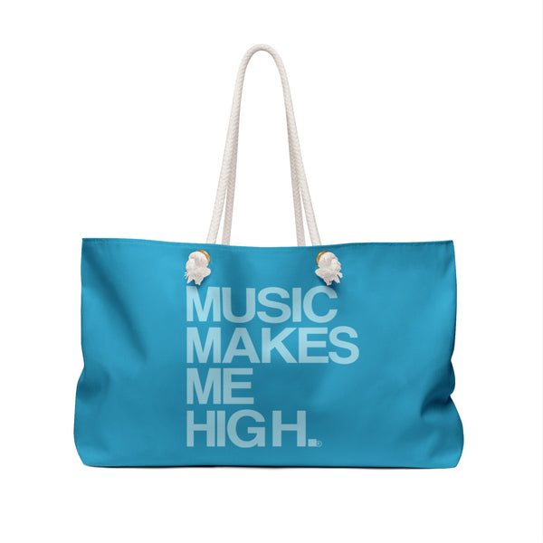 MMMH Weekender Bag (Rope Handle): Turquoise | Light Turquoise