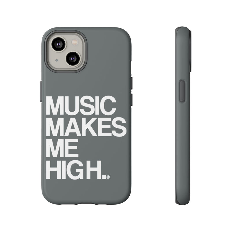 MMMH Classic Phone Case: Dark Grey | White