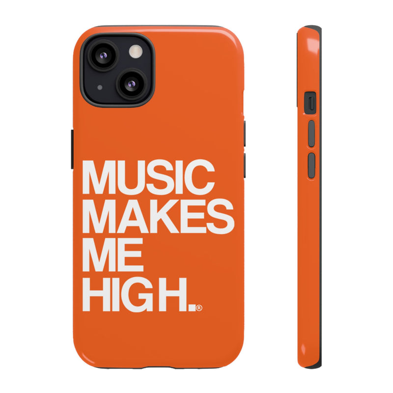 MMMH Classic Phone Case: Orange | White