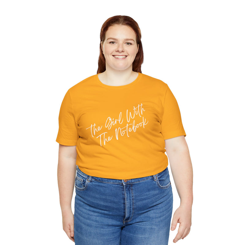 TGWTN Unisex T-Shirt: White | Gold