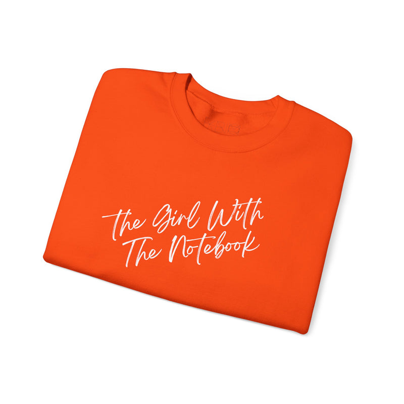 TGWTN Unisex Sweatshirt: White | Orange