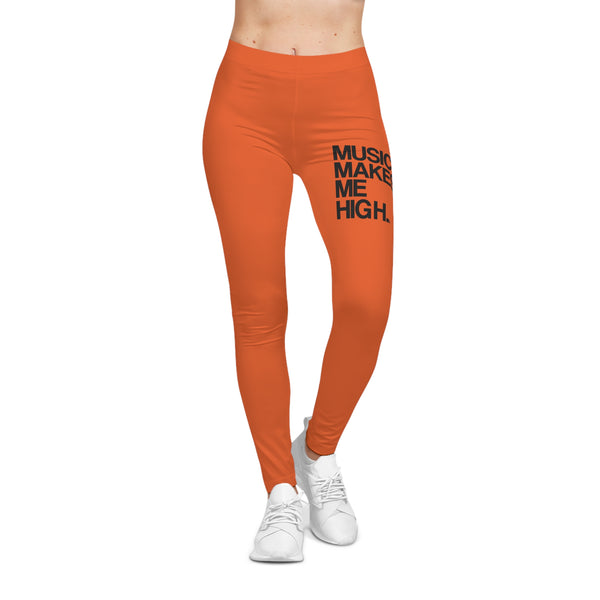 MMMH Leggings: Orange | Black