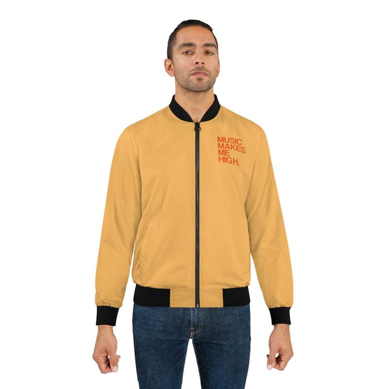 MMMH Unisex Bomber Jacket: Light Orange | Orange