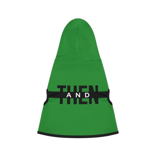 IJTT Pet Hoodie: AT Strike Black | Irish Green