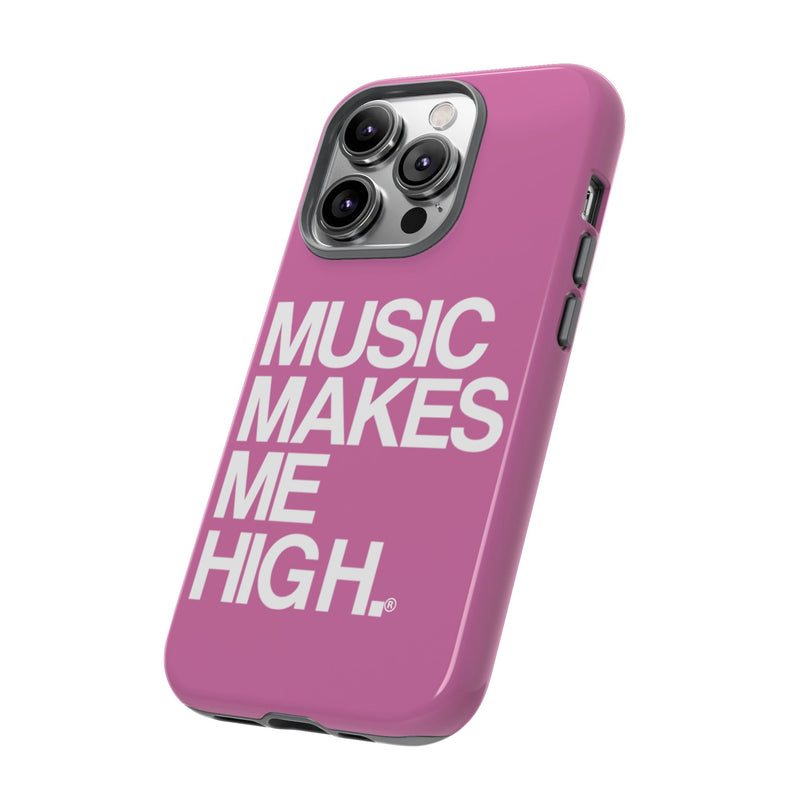 MMMH Classic Phone Case: Light Pink | White